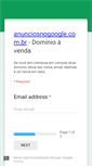 Mobile Screenshot of anunciosnogoogle.com.br